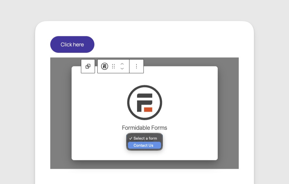 Adding a form to a simply popup.